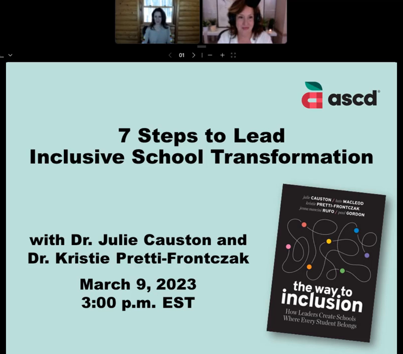 Inclusive School Transformation webinar thumbnail