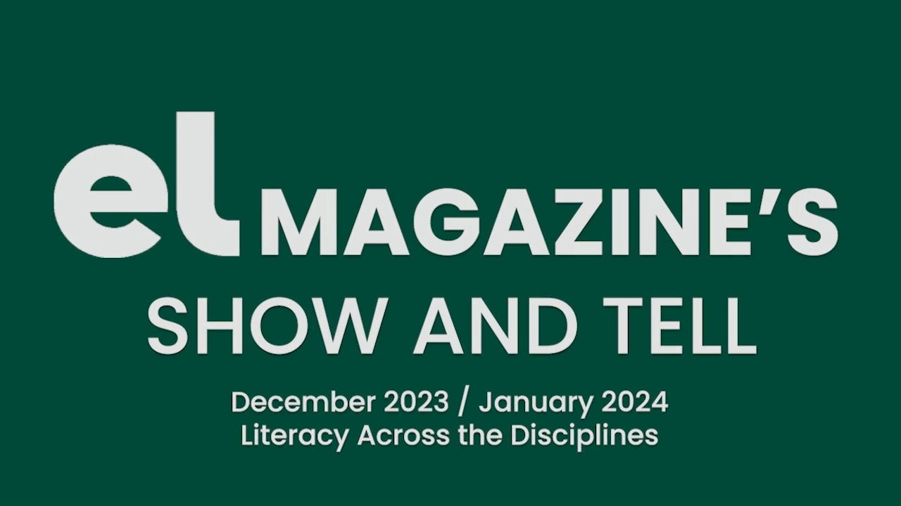 Show & Tell / December 2023 / Literacy Tasks Thumbnail