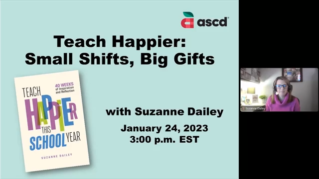 Teach Happier Webinar Thumbnail